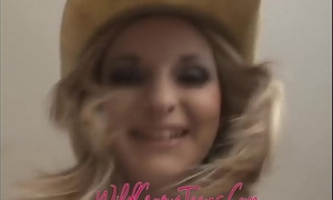 Fair-haired Legal age teenager Cowgirl Happy w/most PerfectTits U will Ever after see!!